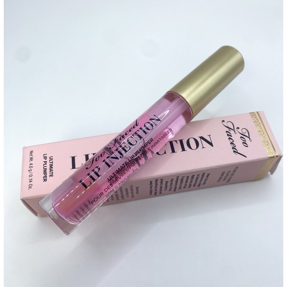 Too Faced Lip Injection Ultimate Lip Plumper Plumping Lip Gloss Original